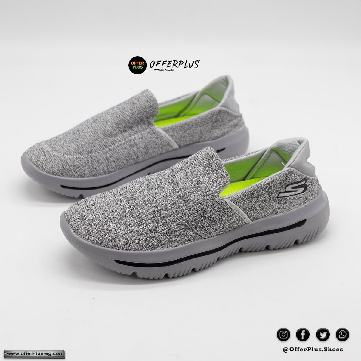 Skecher Goga Mat -grey - الصورة 3