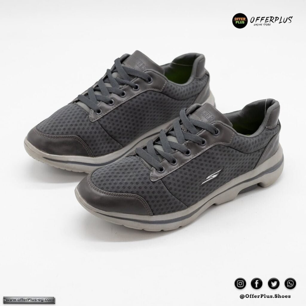 ⁦Skecher goga MAT2 - grey⁩ - الصورة ⁦3⁩