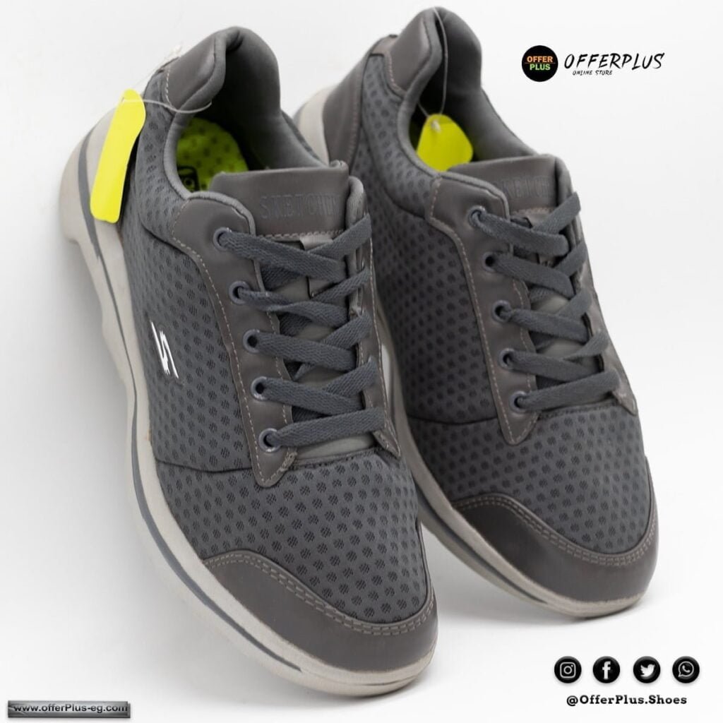 ⁦Skecher goga MAT2 - grey⁩ - الصورة ⁦5⁩