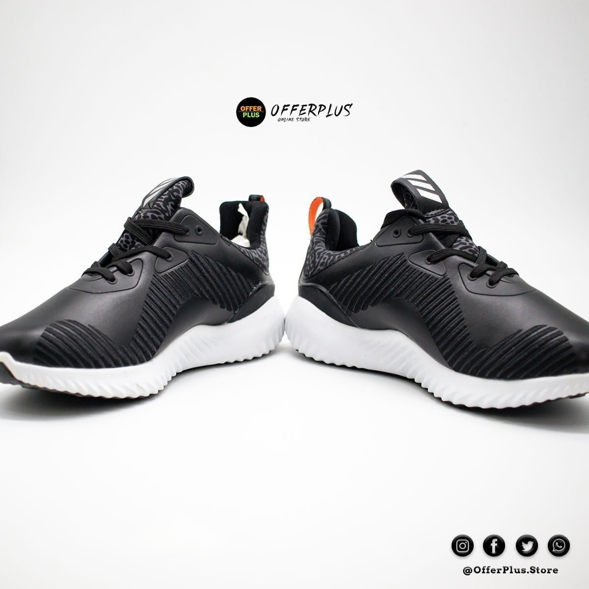 Adidas Alphabounce 2022 white&black - الصورة 2