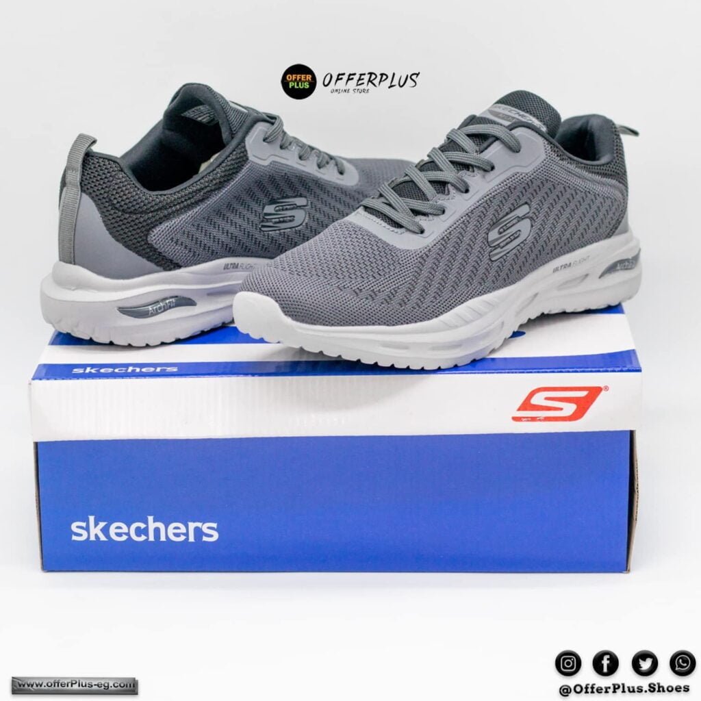 SKECHERS ARCHFIT ULTRA FLIGHT 2023-PLUS SIZE Grey