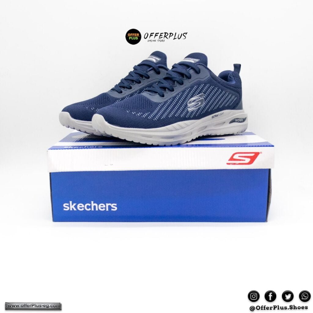 ⁦SKECHERS ARCHFIT ULTRA FLIGHT 2023-PLUS SIZE NEVY⁩ - الصورة ⁦3⁩