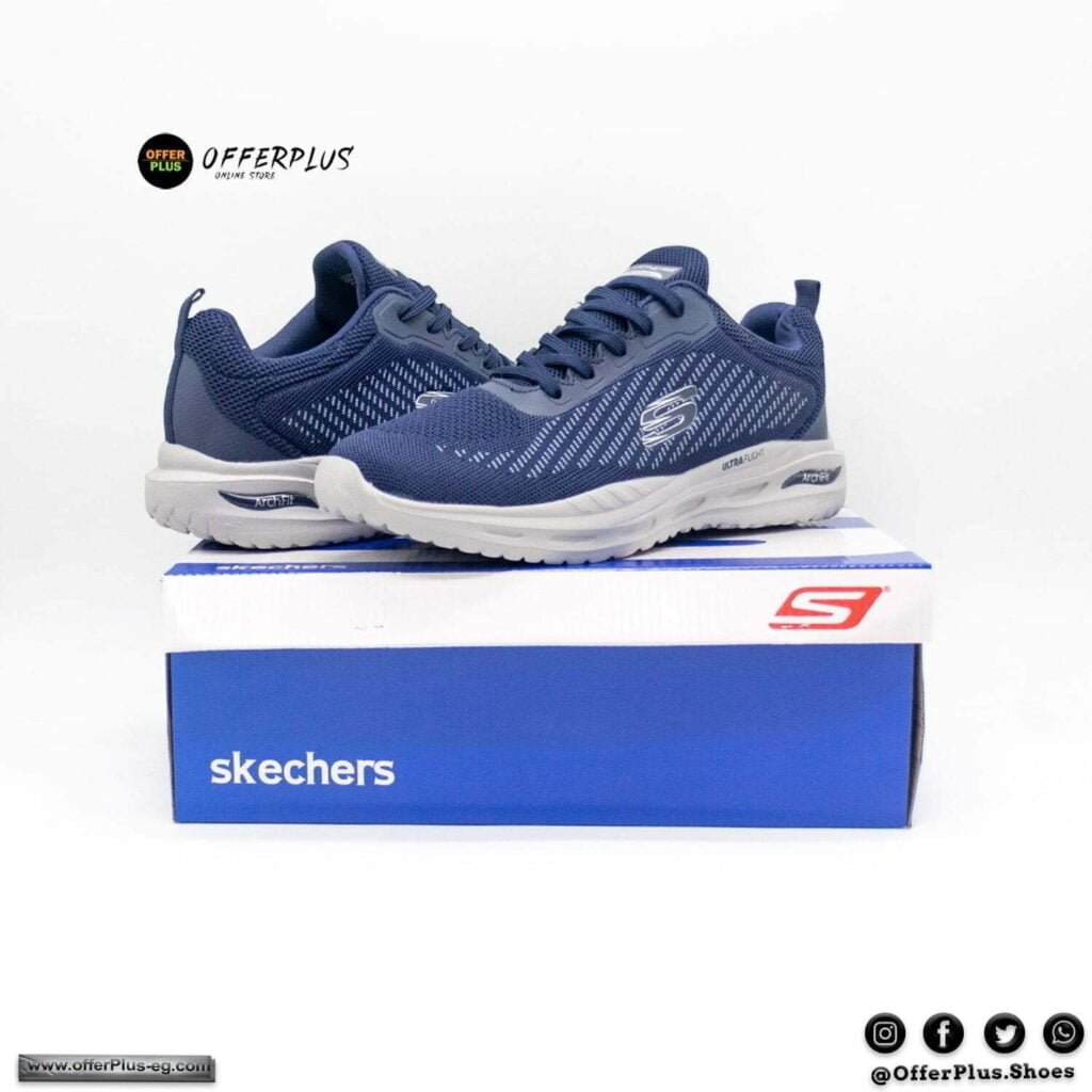 SKECHERS ARCHFIT ULTRA FLIGHT 2023-PLUS SIZE NEVY