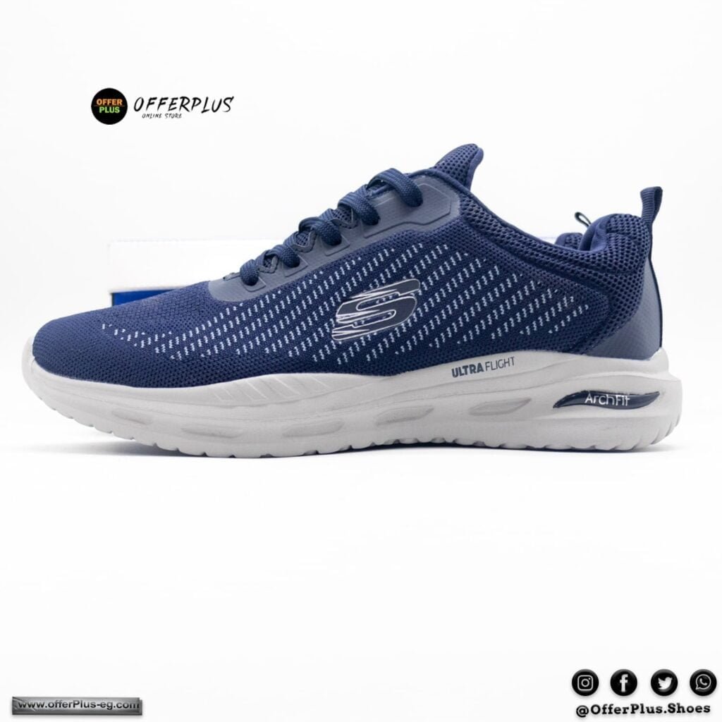 ⁦SKECHERS ARCHFIT ULTRA FLIGHT 2023-PLUS SIZE NEVY⁩ - الصورة ⁦5⁩