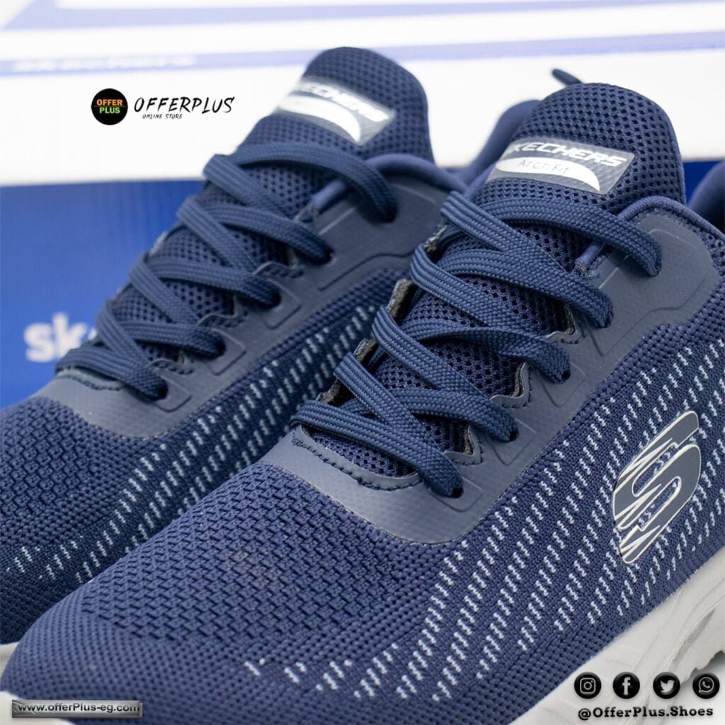 ⁦SKECHERS ARCHFIT ULTRA FLIGHT 2023-PLUS SIZE NEVY⁩ - الصورة ⁦6⁩
