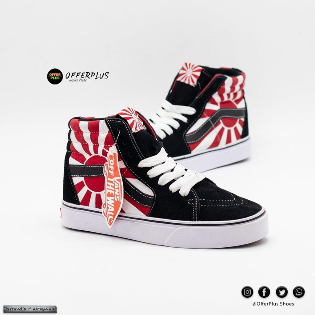 ⁦Vans Sneakers SK8 Hi 2023-Black⁩ - الصورة ⁦3⁩
