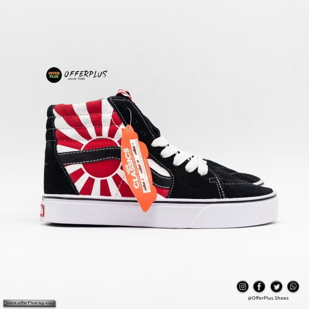 ⁦Vans Sneakers SK8 Hi 2023-Black⁩ - الصورة ⁦7⁩