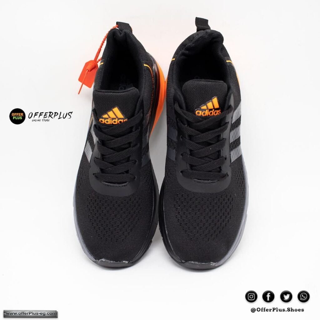 ⁦ADIDAS RUNNING RESPONSE ATR - black&orange⁩ - الصورة ⁦5⁩
