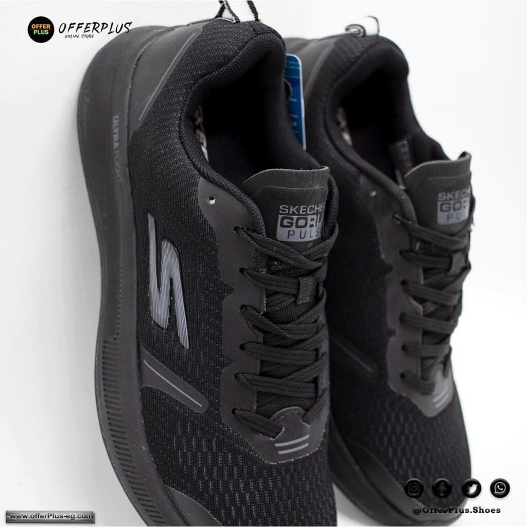 ⁦Skecher GO Run Pulse-black⁩ - الصورة ⁦4⁩