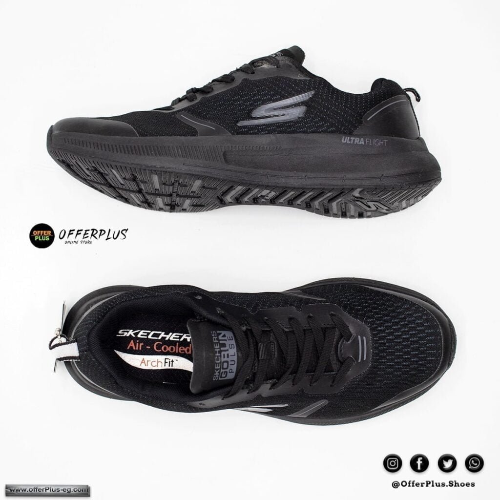 ⁦Skecher GO Run Pulse-black⁩ - الصورة ⁦5⁩