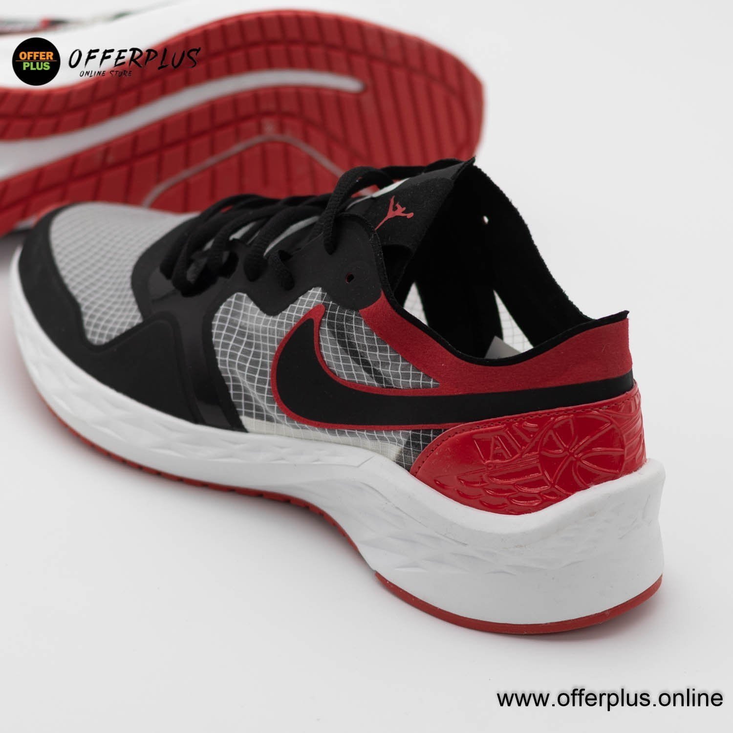 Nike Jordan Running black&red - الصورة 2