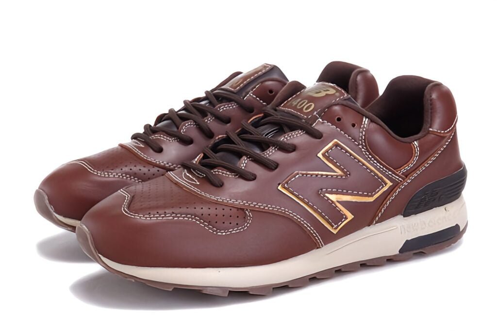 ⁦New Balance 1400 USA Sneakers 2023 - Brown⁩ - الصورة ⁦4⁩