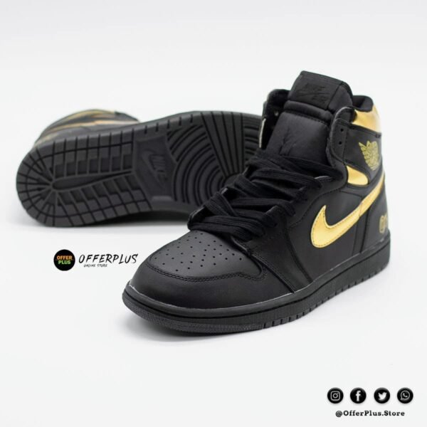 Nike Air jordan Black&gold