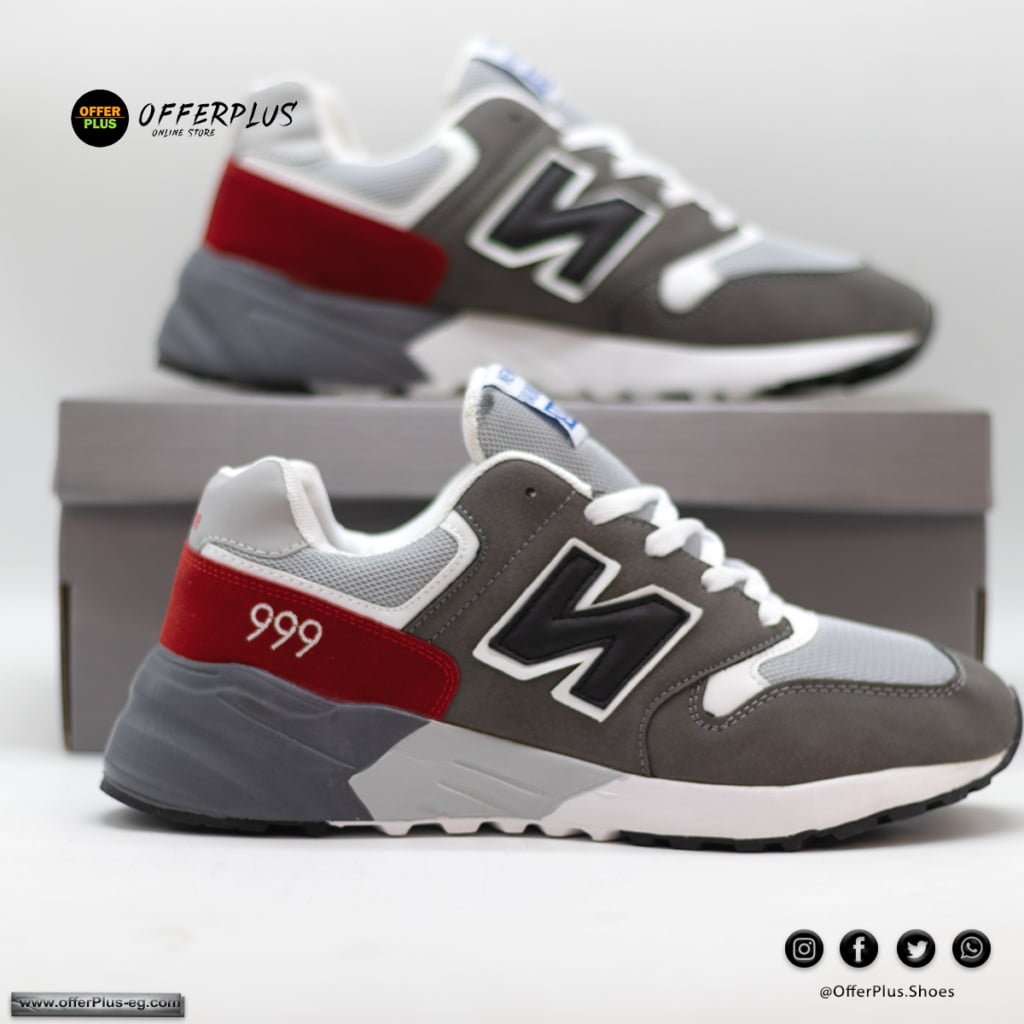 New Balance 999 Sneakers 2023 -Grey&Red