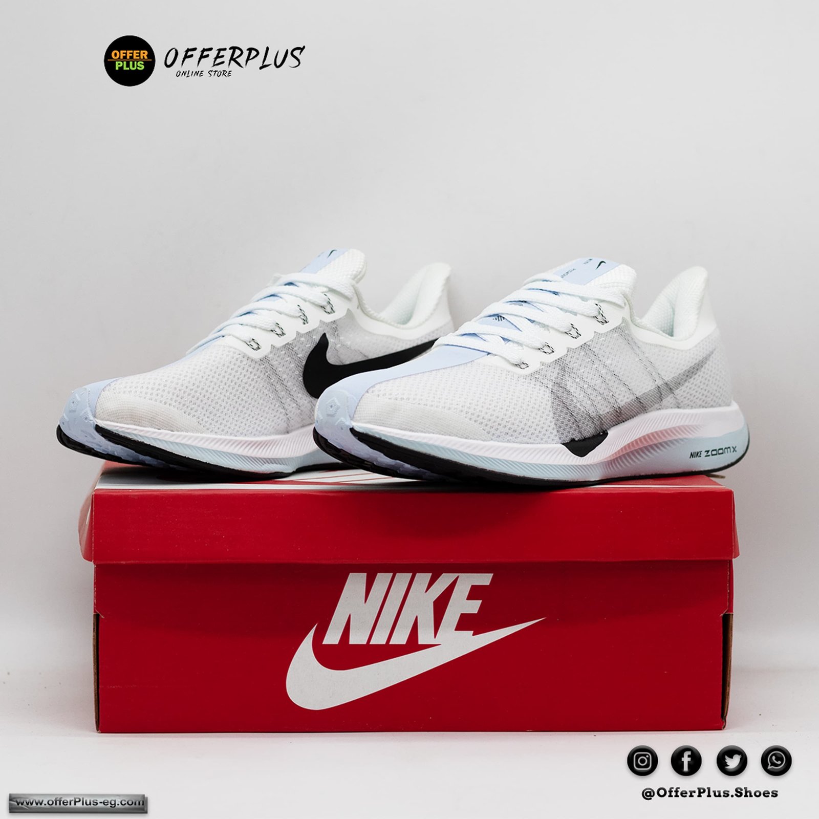 Nike Air Zoom Pegasus 35 turbo 2023 -White - الصورة 2