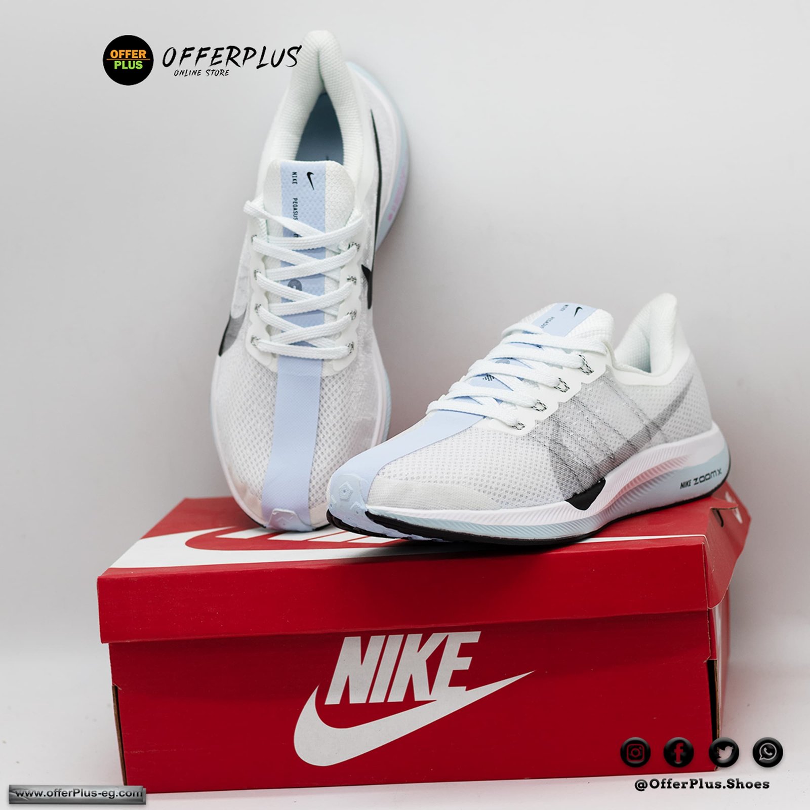 Nike Air Zoom Pegasus 35 turbo 2023 -White - الصورة 4