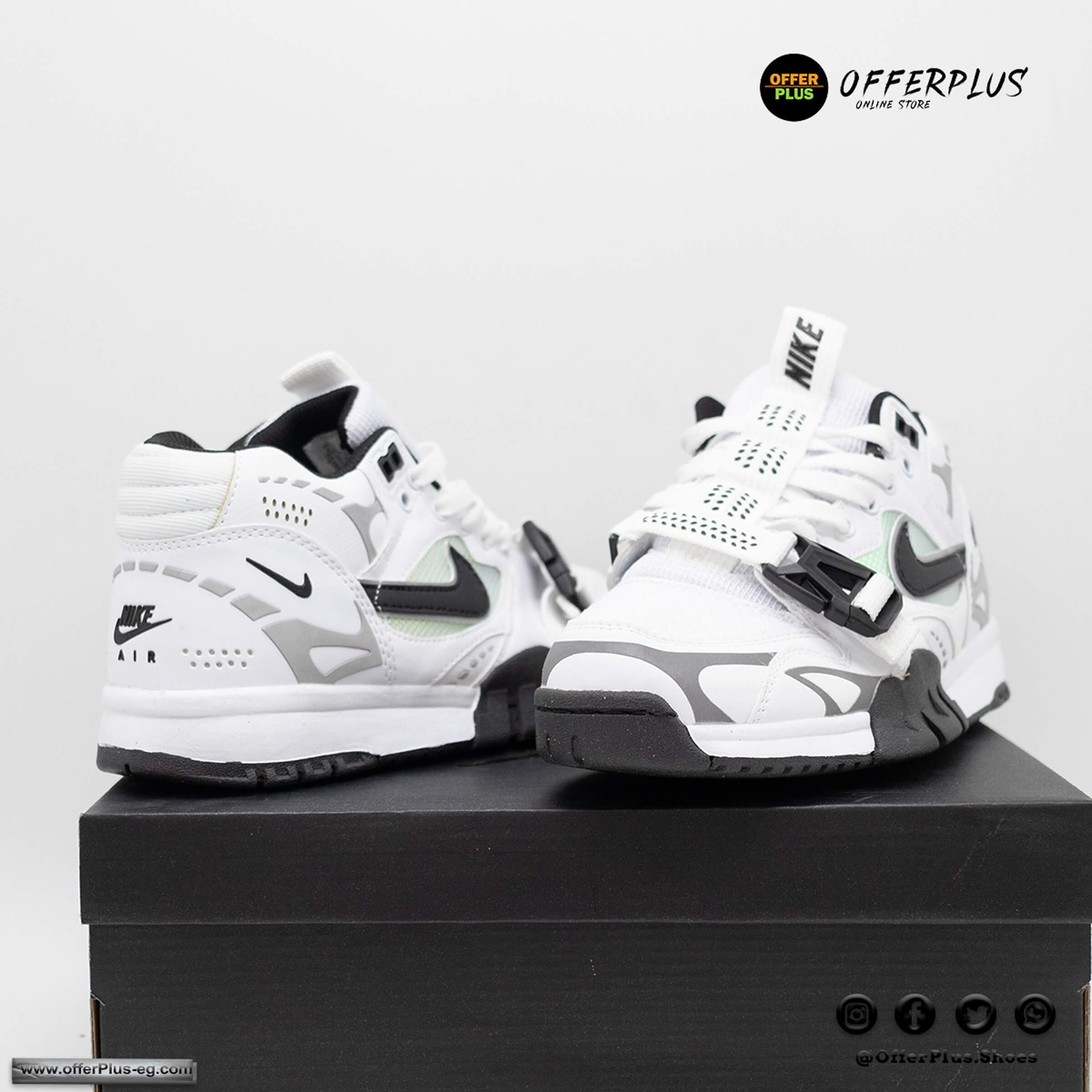Nike Air Trainer 1 SP 2023 -White&Black - الصورة 2