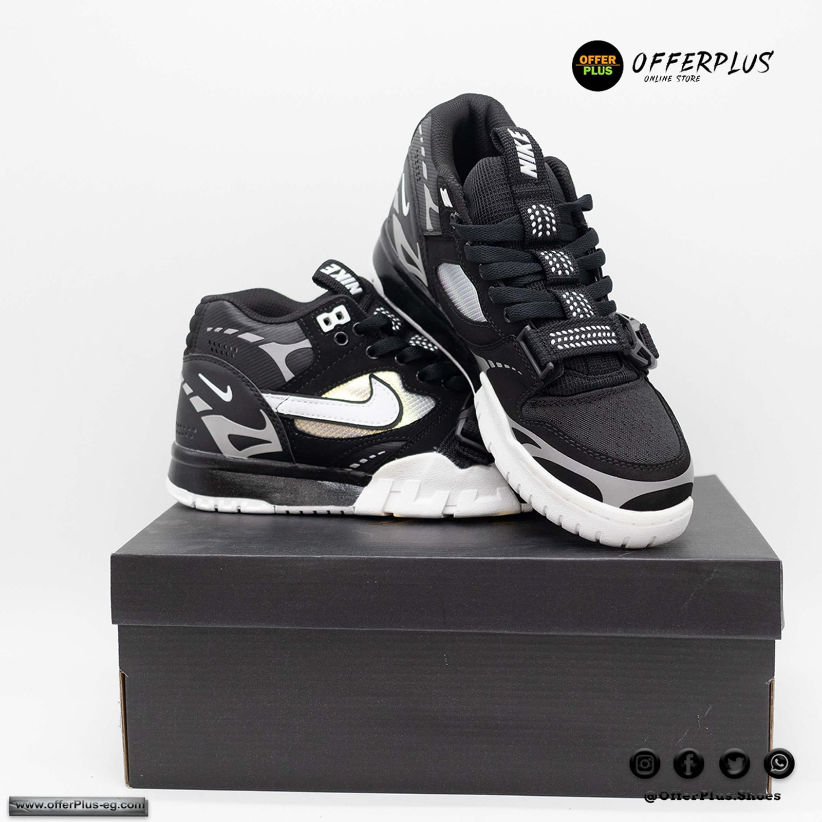 Nike Air Trainer 1 SP 2023 -Black&White - الصورة 2