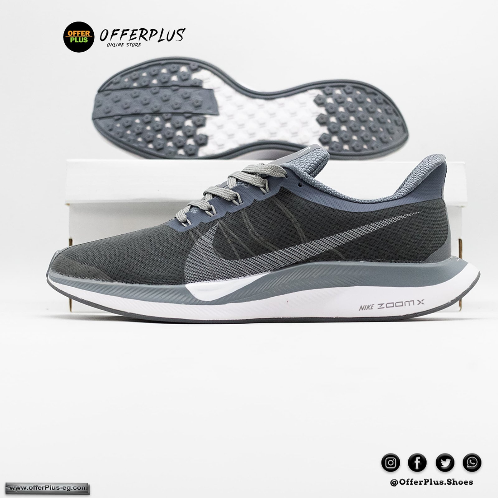 Nike Air Zoom Pegasus 35 turbo 2023 -Grey