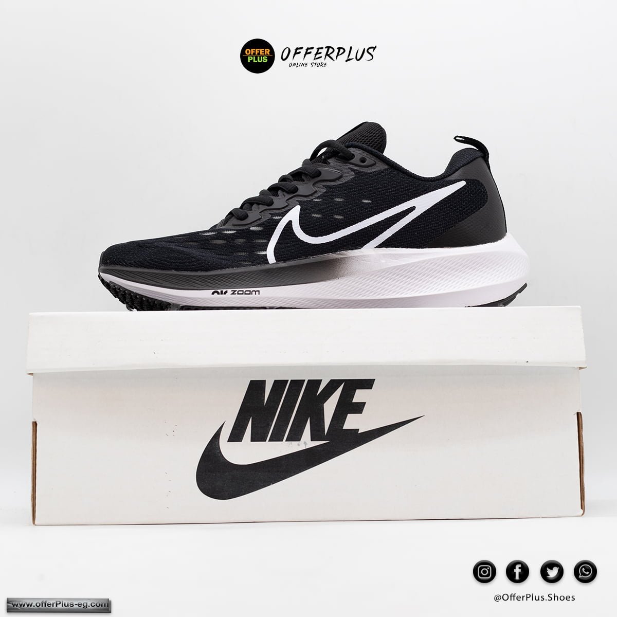 Nike Air Zoom Pegasus 39 -2023-Black&White