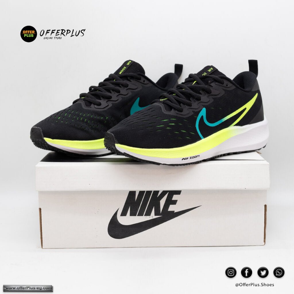 ⁦Nike Air Zoom Pegasus 39 -2023-Black&Yellow⁩ - الصورة ⁦2⁩