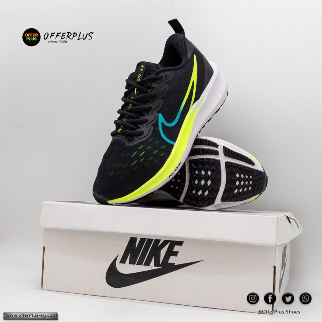 ⁦Nike Air Zoom Pegasus 39 -2023-Black&Yellow⁩ - الصورة ⁦3⁩