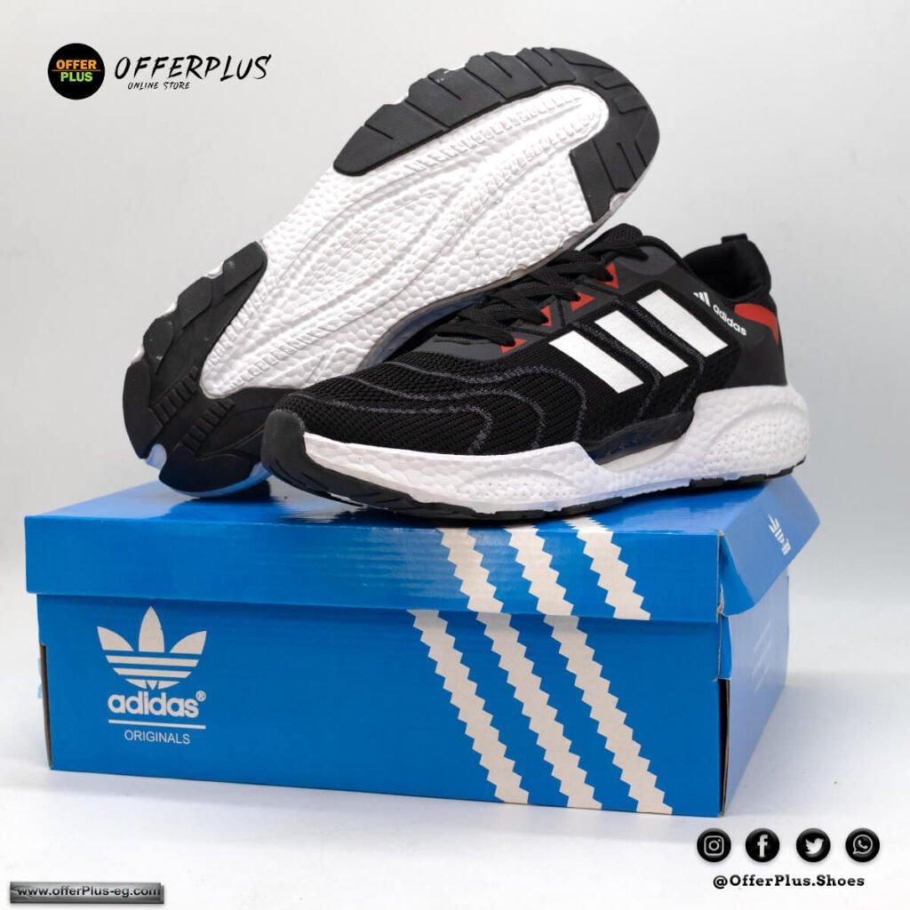 ⁦Adidas Sneakers Plus Size 2023 - Black⁩ - الصورة ⁦2⁩