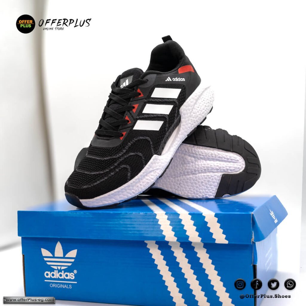 ⁦Adidas Sneakers Plus Size 2023 - Black⁩ - الصورة ⁦3⁩