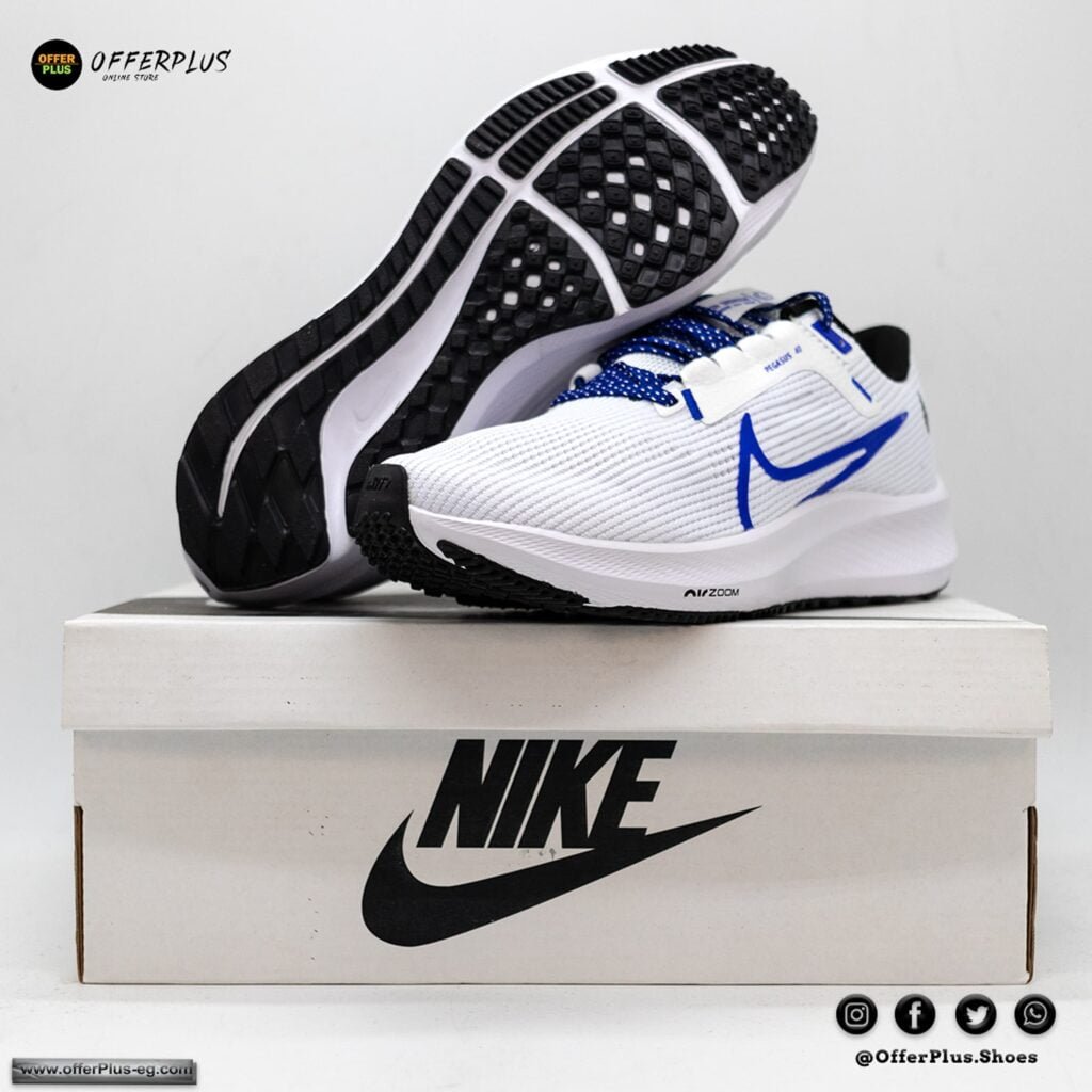 ⁦Nike Air Zoom Pegasus 40 _2023_White⁩ - الصورة ⁦2⁩