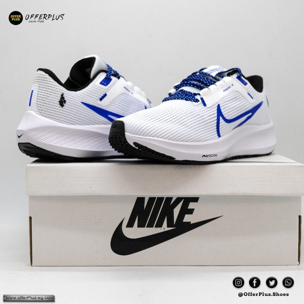 ⁦Nike Air Zoom Pegasus 40 _2023_White⁩ - الصورة ⁦5⁩