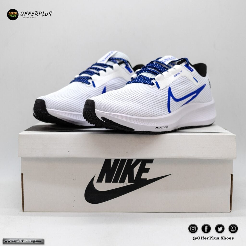 ⁦Nike Air Zoom Pegasus 40 _2023_White⁩ - الصورة ⁦4⁩