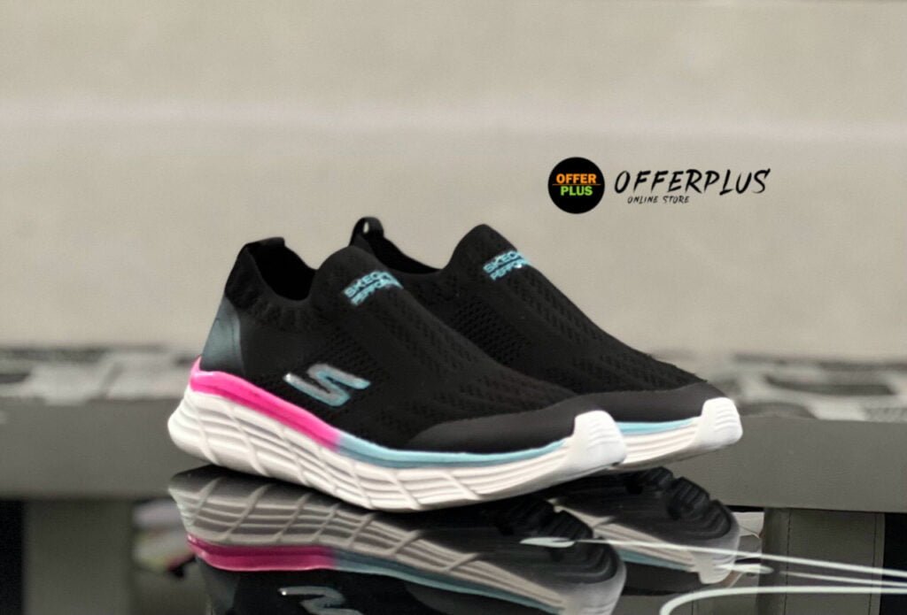 ⁦Skechers Ultra Light  Sneakers 2023 - Black&Pinq⁩ - الصورة ⁦5⁩
