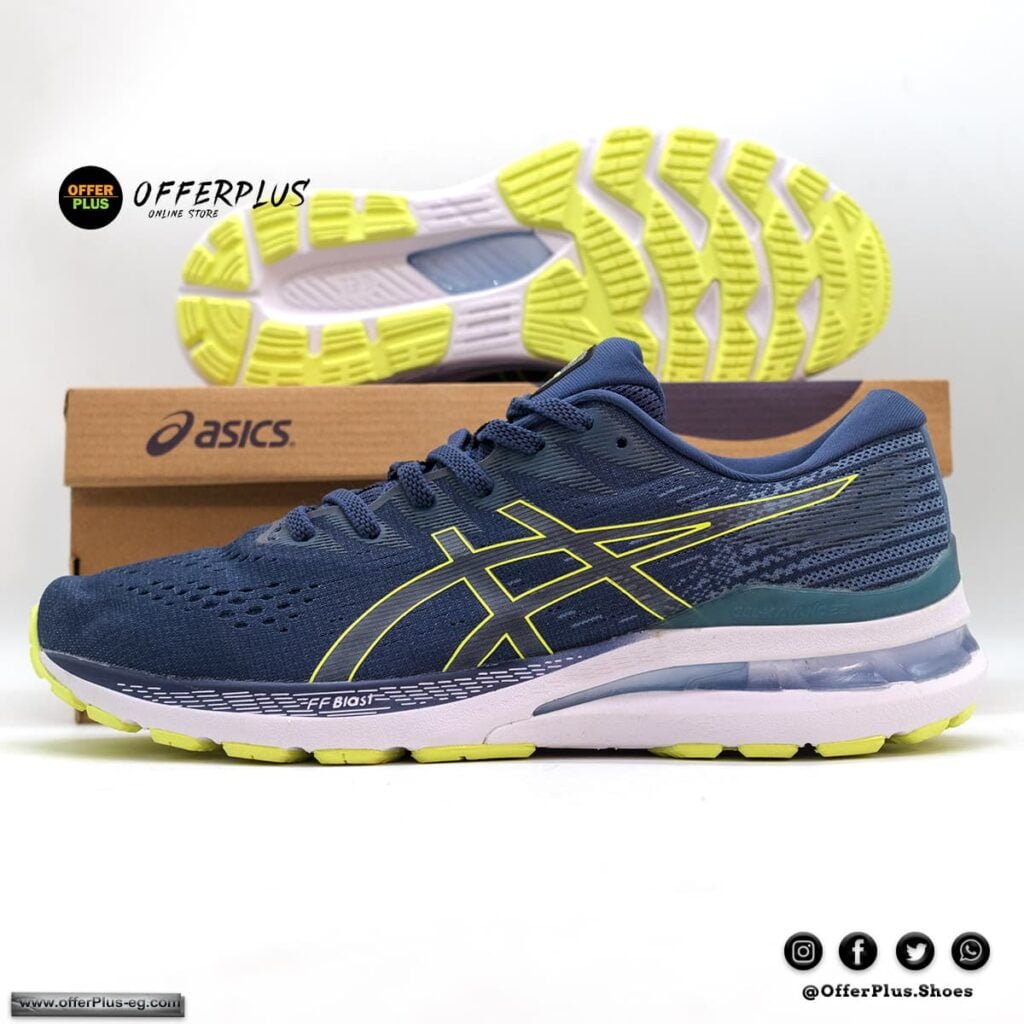 ⁦Asics Gel-Kayano 28 Running Shoes 2023 - Nevy⁩ - الصورة ⁦5⁩