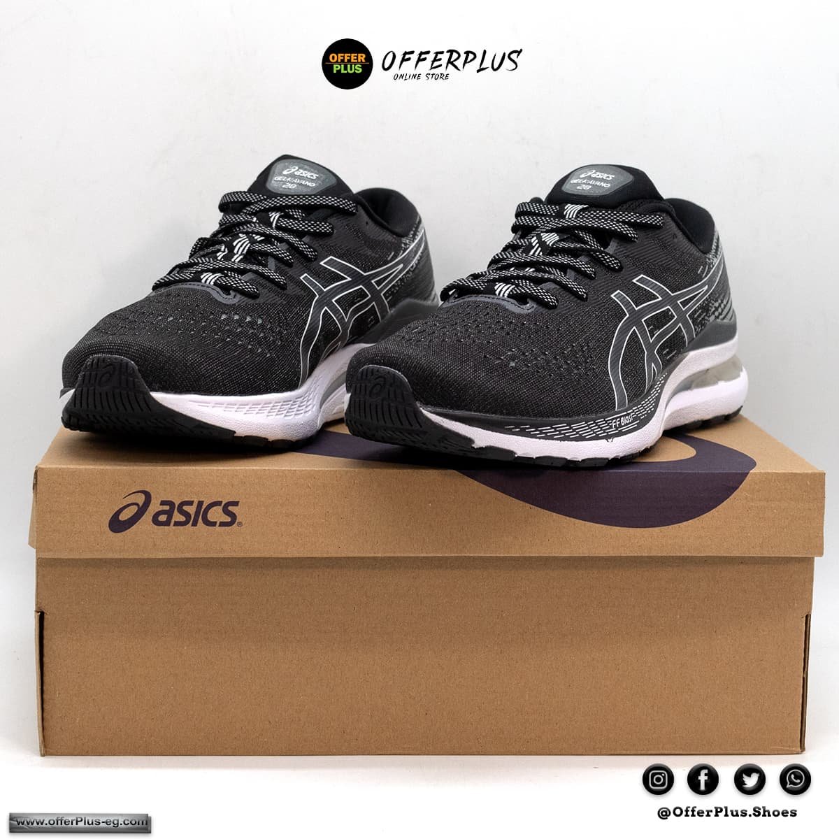 Asics Gel-Kayano 28 Running Shoes 2023 - Black - الصورة 2