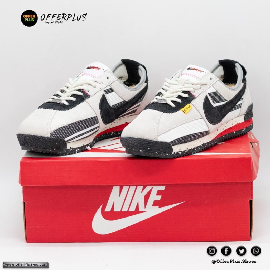 ⁦Nike Union LA Cortez SP Sneakers 2023- White⁩ - الصورة ⁦3⁩