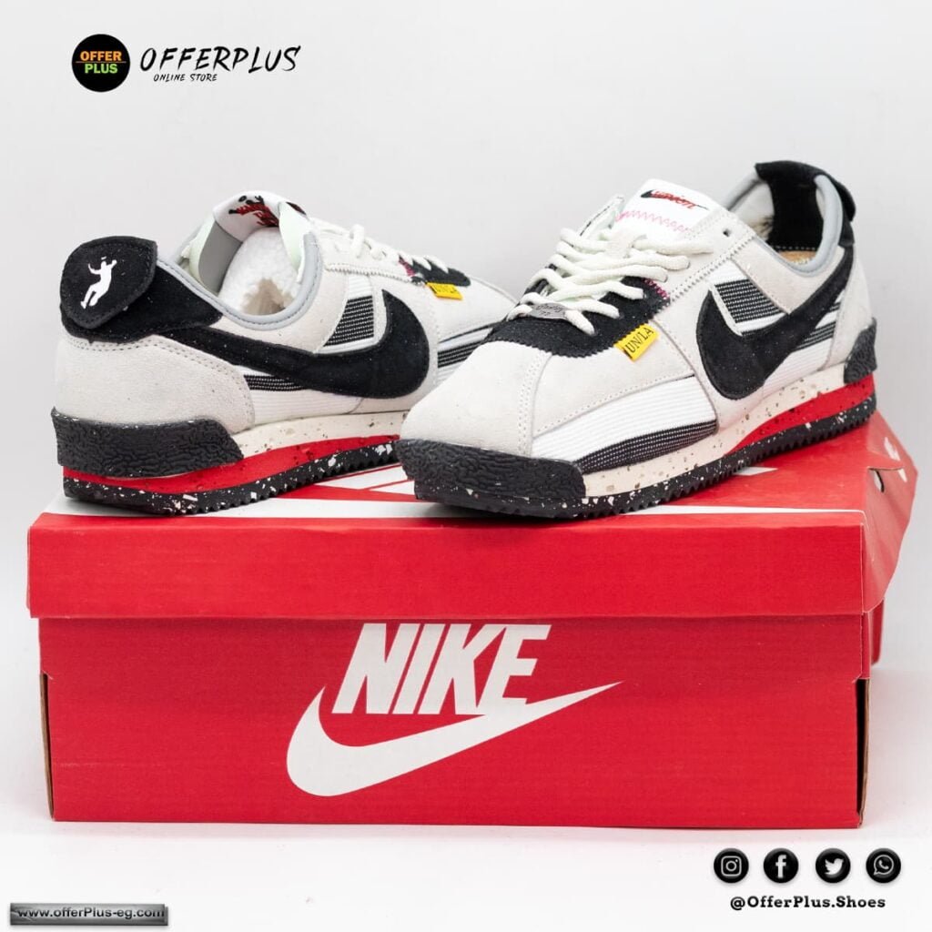 ⁦Nike Union LA Cortez SP Sneakers 2023- White⁩ - الصورة ⁦2⁩