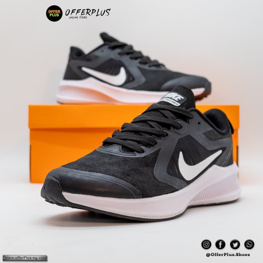 ⁦Nike Zoom STRUCTURE 10 Running 2023 - Black&White⁩ - الصورة ⁦4⁩
