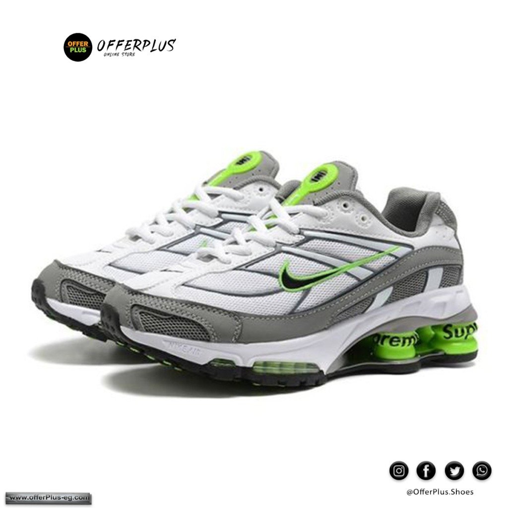 ⁦Nike Supreme x Shox Ride 2-2024 -Green⁩ - الصورة ⁦2⁩
