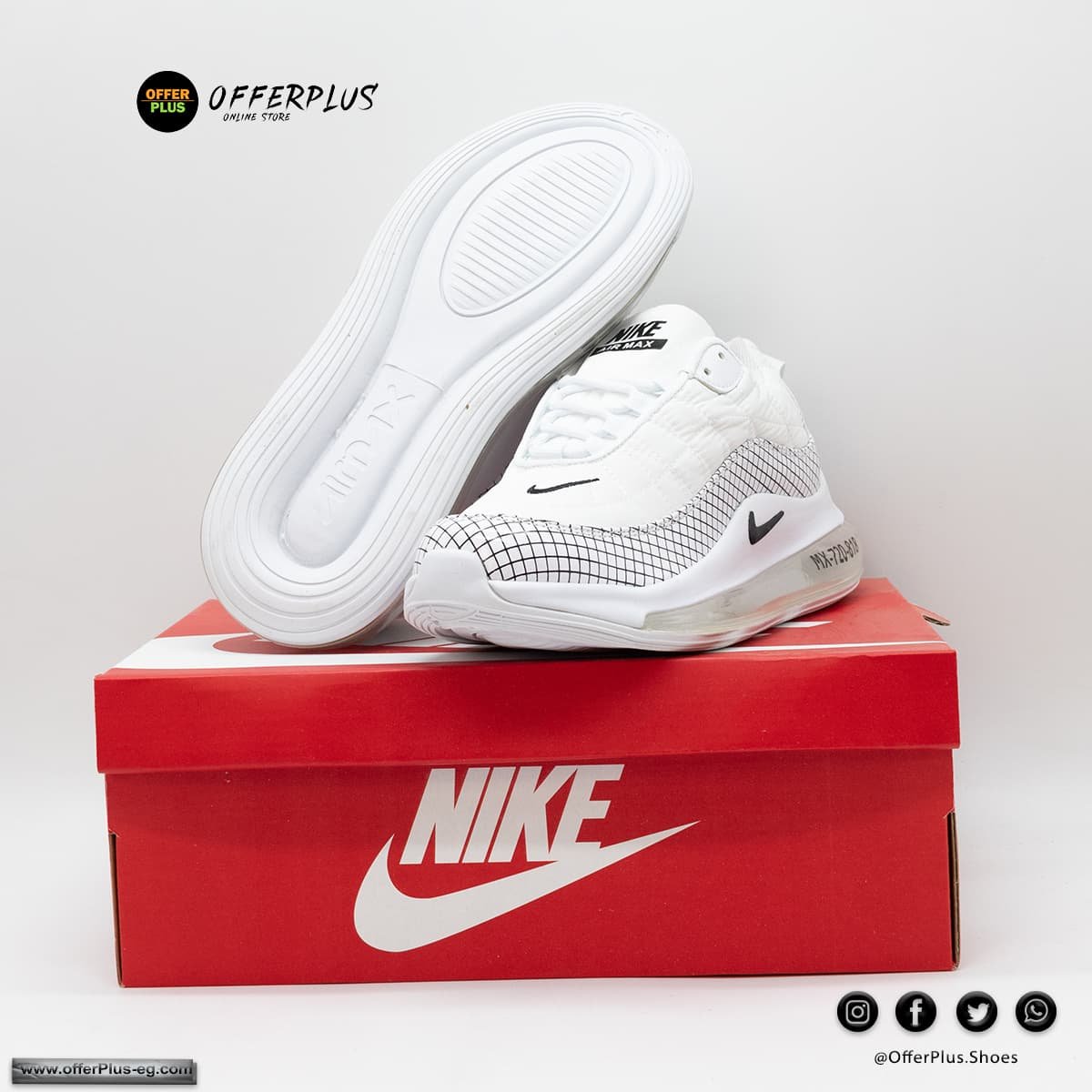 Nike Air Max 720 Sports 2024 -White - الصورة 2
