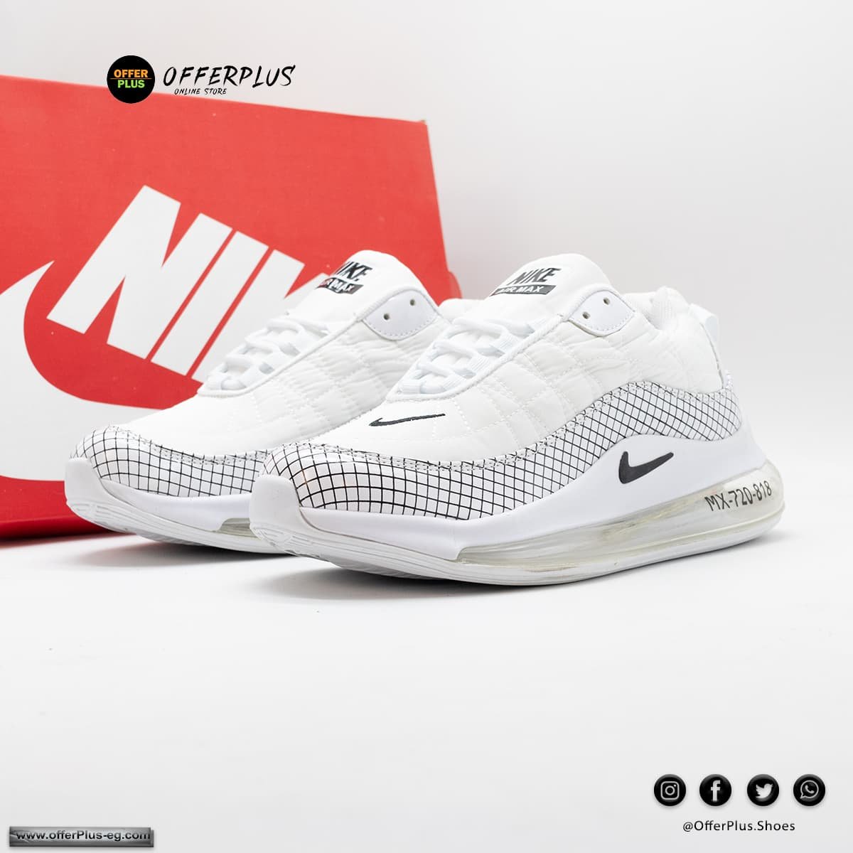 Nike Air Max 720 Sports 2024 -White - الصورة 3