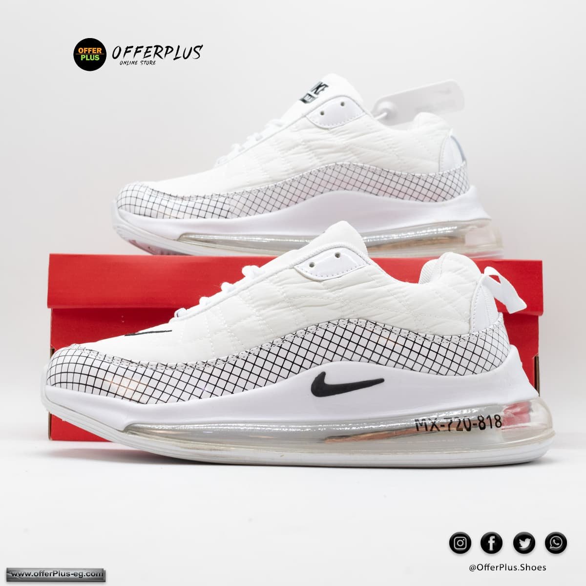 Nike Air Max 720 Sports 2024 -White - الصورة 5