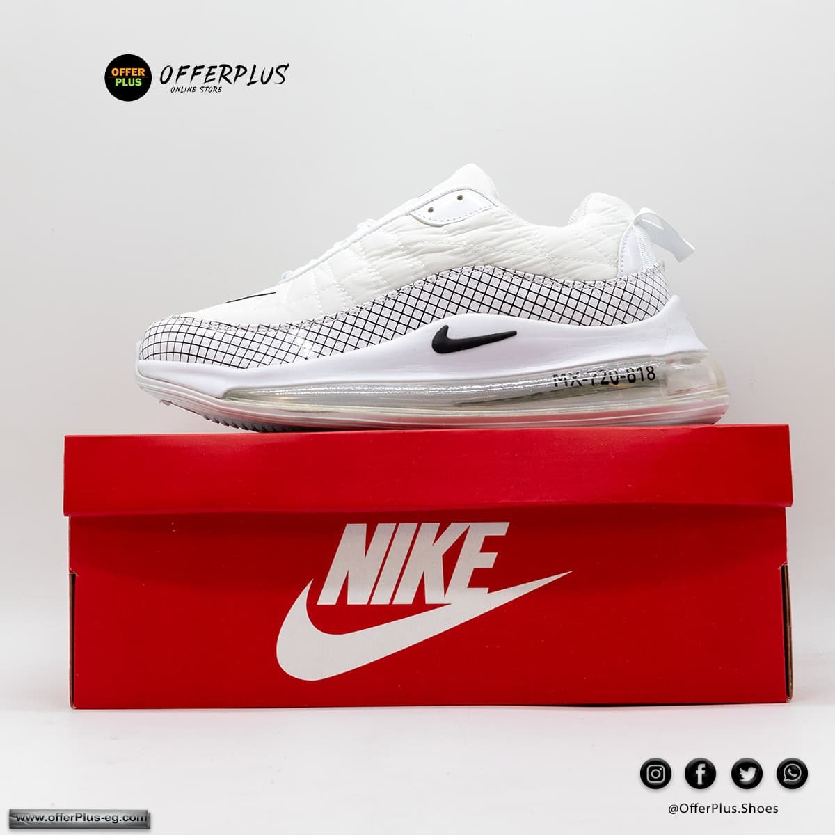 Nike Air Max 720 Sports 2024 -White - الصورة 4