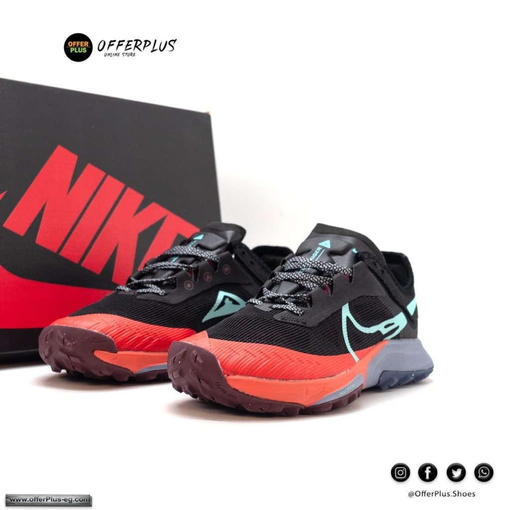 ⁦Nike Air Zoom Terra Kiger 8 Men's Running Shoes 2024-Black⁩ - الصورة ⁦3⁩