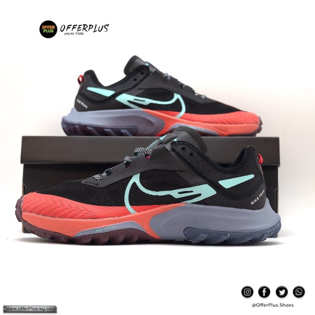 ⁦Nike Air Zoom Terra Kiger 8 Men's Running Shoes 2024-Black⁩ - الصورة ⁦4⁩