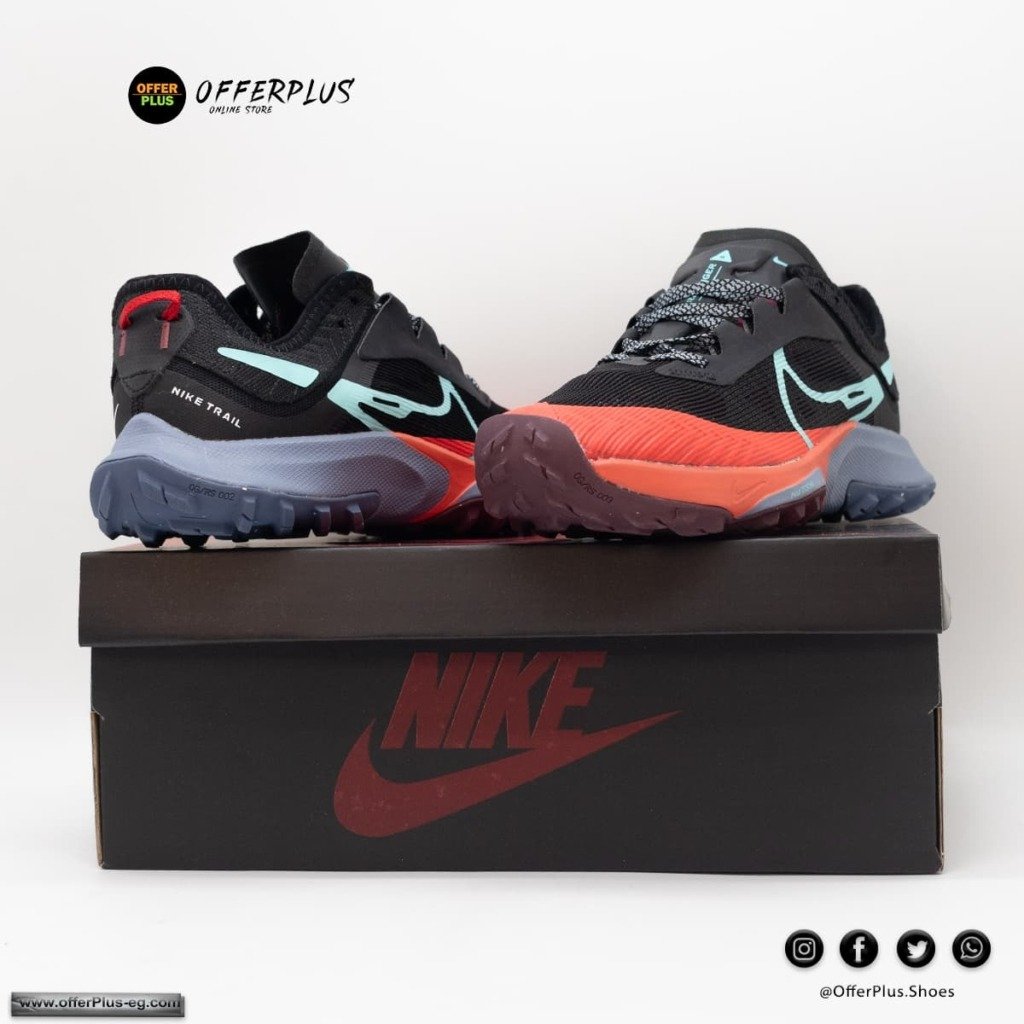 ⁦Nike Air Zoom Terra Kiger 8 Men's Running Shoes 2024-Black⁩ - الصورة ⁦6⁩