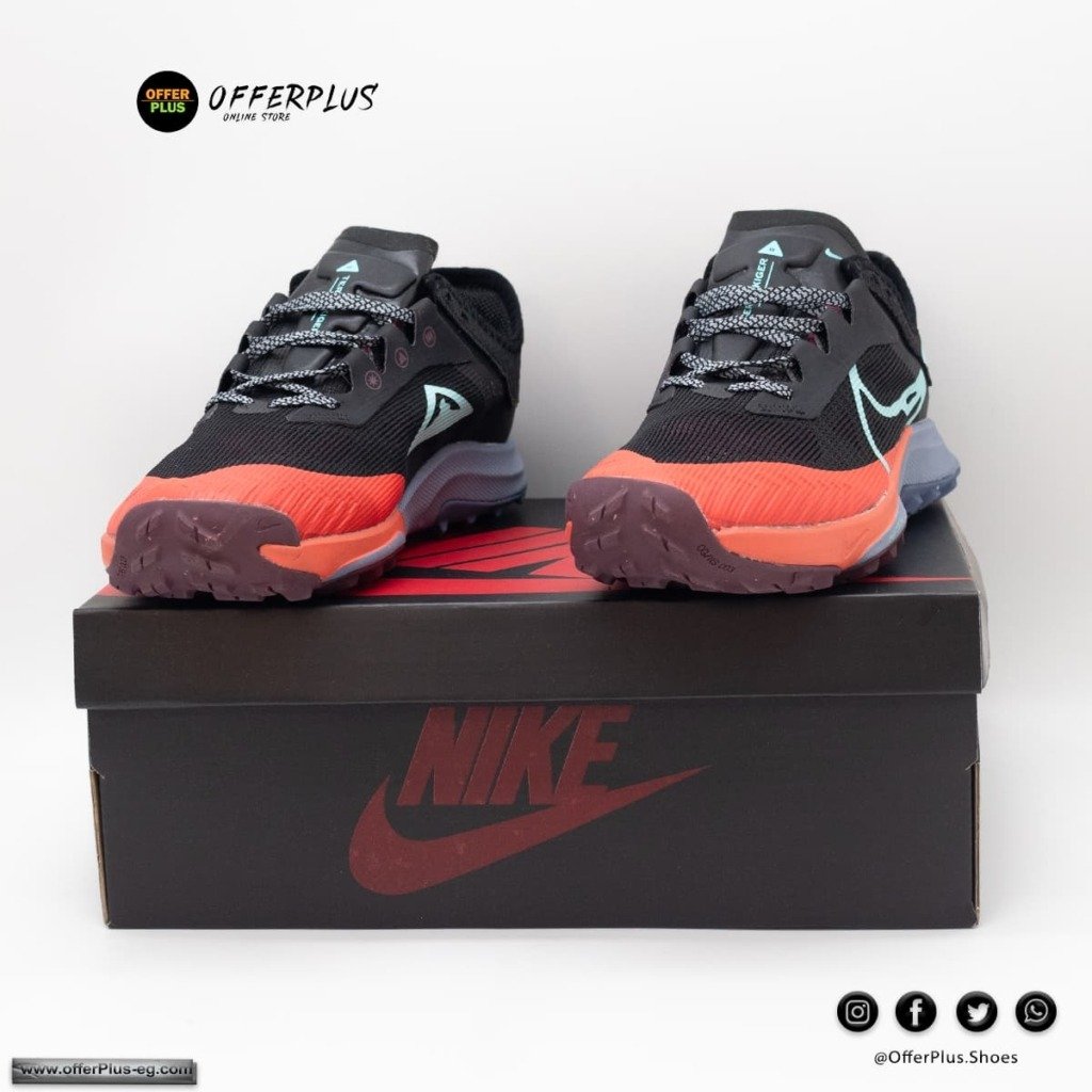 ⁦Nike Air Zoom Terra Kiger 8 Men's Running Shoes 2024-Black⁩ - الصورة ⁦7⁩