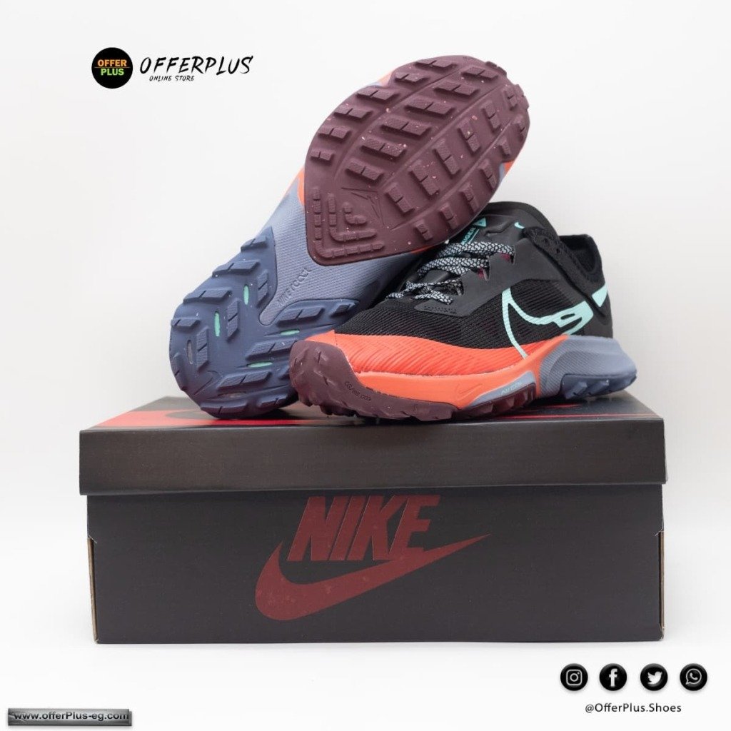 ⁦Nike Air Zoom Terra Kiger 8 Men's Running Shoes 2024-Black⁩ - الصورة ⁦2⁩