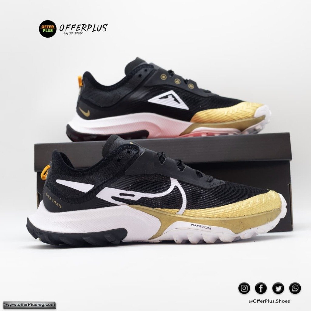 Nike Air Zoom Terra Kiger 8 Men's Running Shoes 2024 -Black$Gold