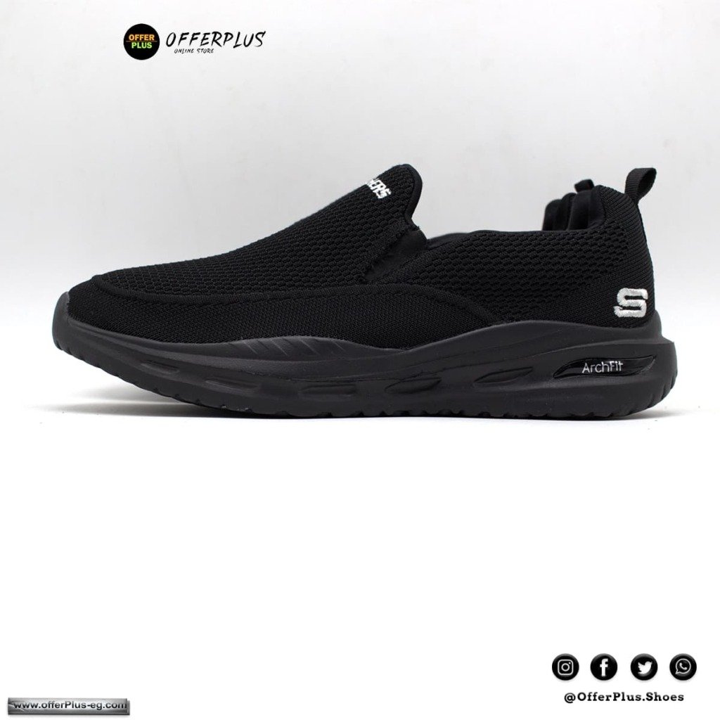 Skechers GO RUN 2023 Archfit Plus Size -Black