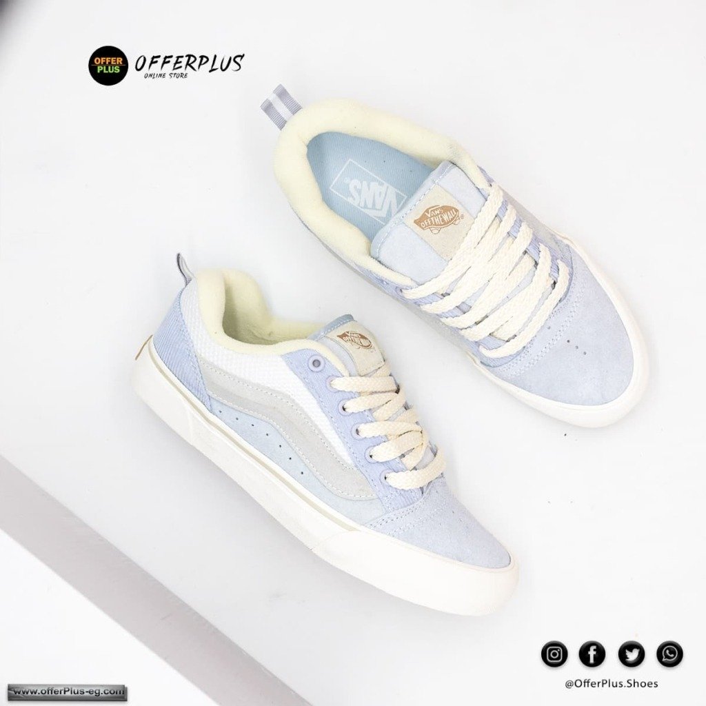 ⁦Vans Knu Skool Sneakers 2024 - Blue⁩ - الصورة ⁦2⁩